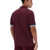 Polo Fig Zev con dettaglio sui polsini
