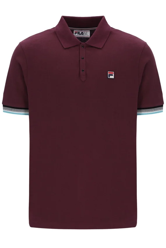 Polo Fig Zev con dettaglio sui polsini
