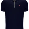 Polo Fila Benjamin Micro Waffle blu navy