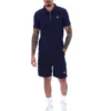 Polo Fila Benjamin Micro Waffle blu navy