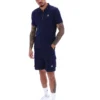 Polo Fila Benjamin Micro Waffle blu navy