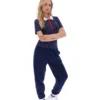 Polo Fila Navy Bai Fitted BB1 a righe sottili
