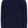 Polo Fila Navy Monte a maniche lunghe con colletto a strisce