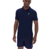Polo Fila Tristiano Navy con texture