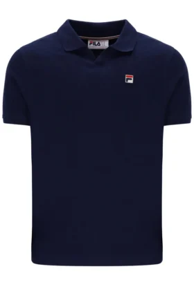 Polo Fila Tristiano Navy con texture