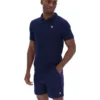 Polo Fila Tristiano Navy con texture