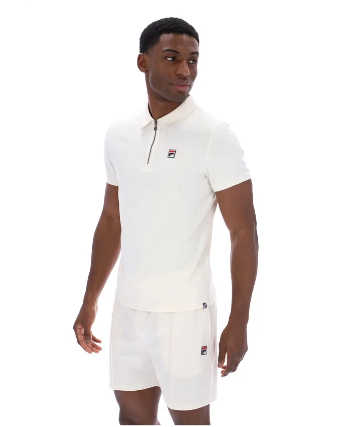 Polo Gardenia Ettore con zip