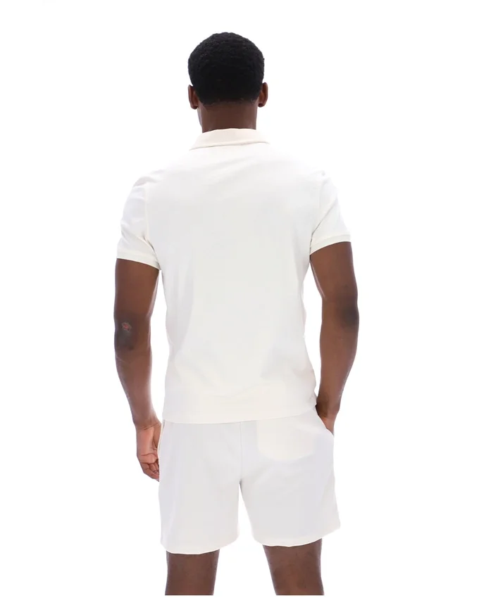 Polo Gardenia Ettore con zip