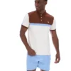 Polo Gardenia Mattia con inserti a contrasto