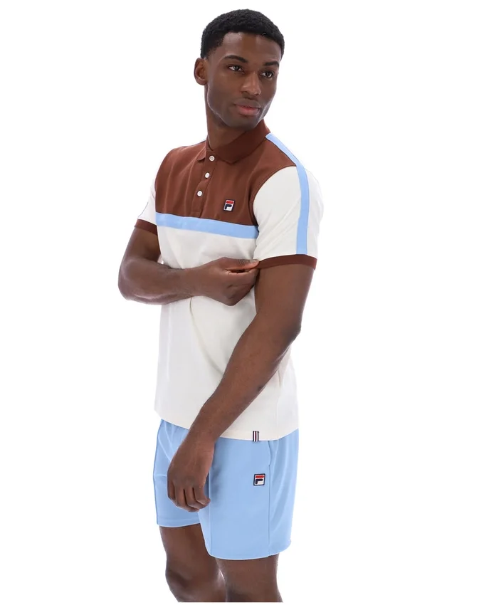 Polo Gardenia Mattia con inserti a contrasto