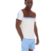 Polo Gardenia Mattia con inserti a contrasto