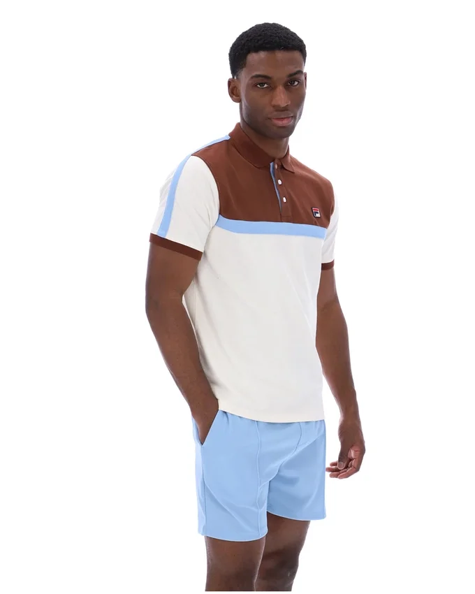 Polo Gardenia Mattia con inserti a contrasto