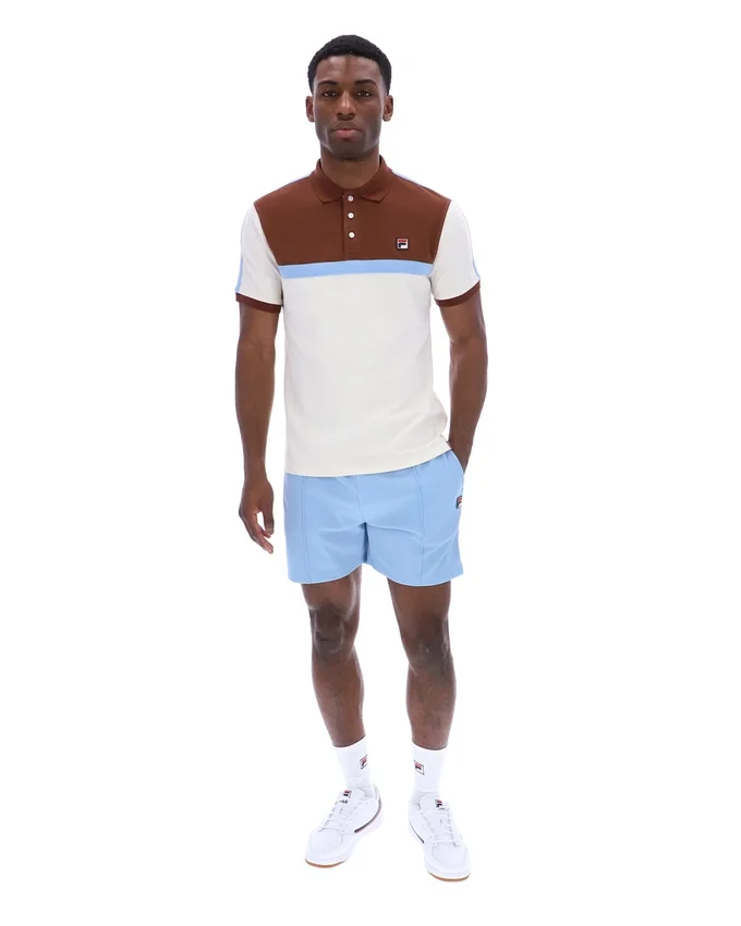 Polo Gardenia Mattia con inserti a contrasto