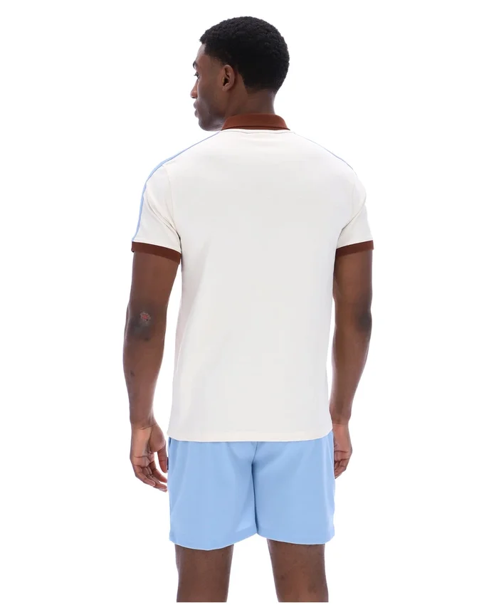 Polo Gardenia Mattia con inserti a contrasto