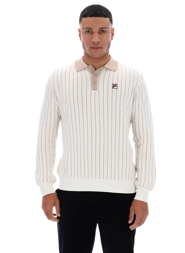 Polo in maglia a righe Gardenia Kobe
