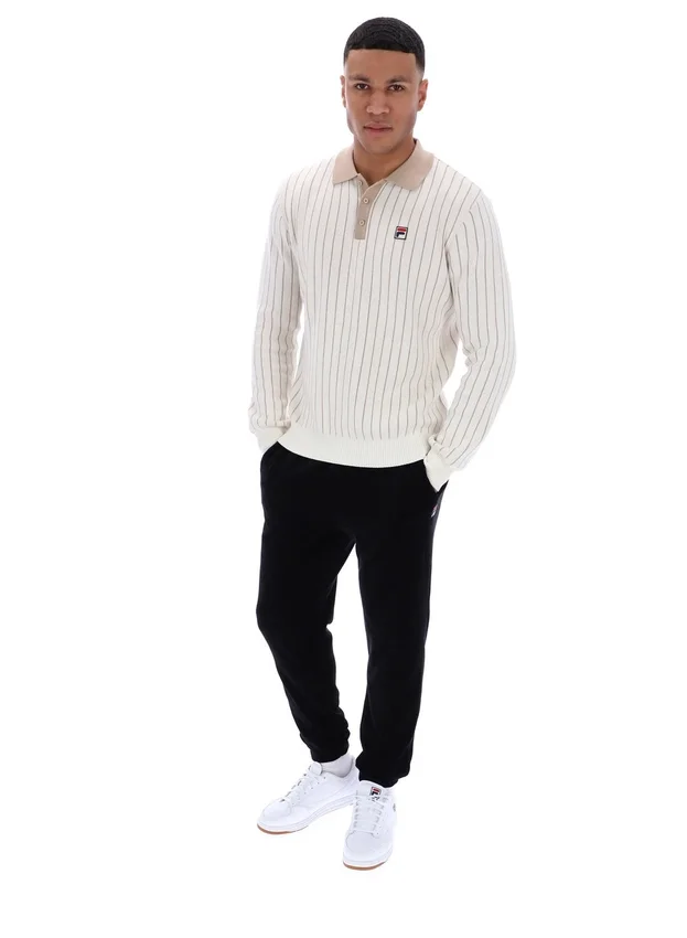 Polo in maglia a righe Gardenia Kobe