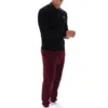 Polo in maglia a righe Kobe nera