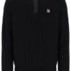 Polo in maglia a righe Kobe nera
