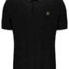 Polo in maglia Barns nera