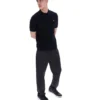 Polo in maglia Barns nera