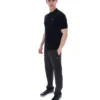 Polo in maglia Barns nera