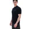 Polo in maglia Barns nera