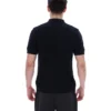 Polo in maglia Barns nera