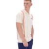 Polo in maglia patchwork all’uncinetto Giorgio di Tapioca