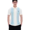 Polo in maglia stile Buddy Bowling blu sterling