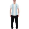 Polo in maglia stile Buddy Bowling blu sterling