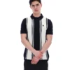 Polo in maglia stile Buddy Bowling nera