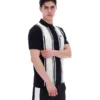 Polo in maglia stile Buddy Bowling nera