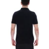 Polo in maglia stile Buddy Bowling nera