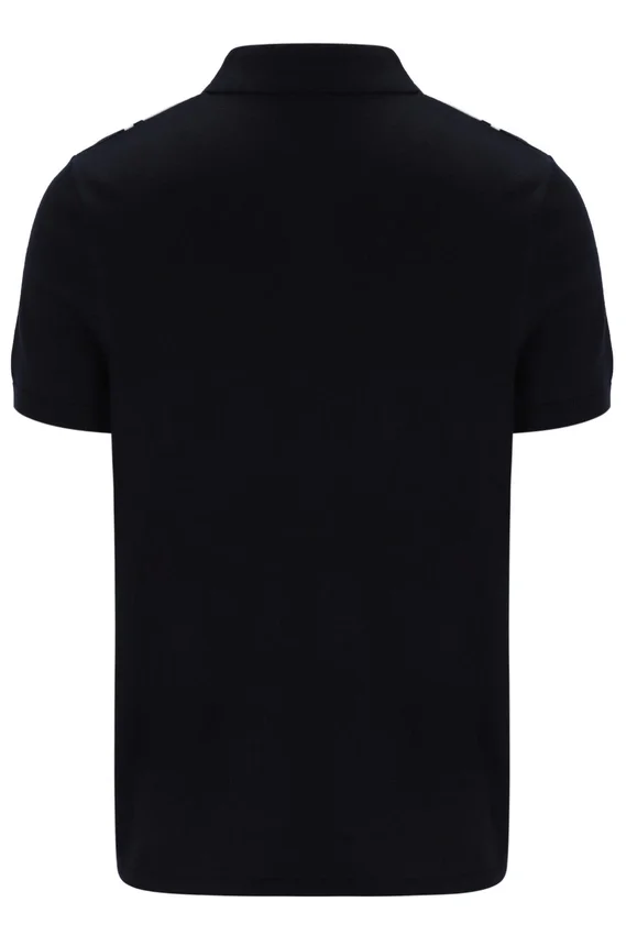 Polo in maglia stile Buddy Bowling nera