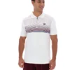 Polo in velluto con zip Gardenia Paco