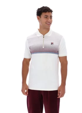 Polo in velluto con zip Gardenia Paco