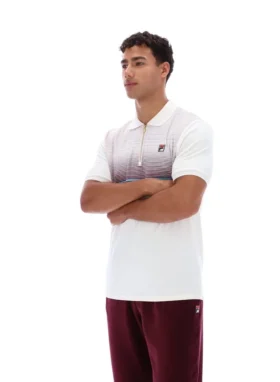 Polo in velluto con zip Gardenia Paco
