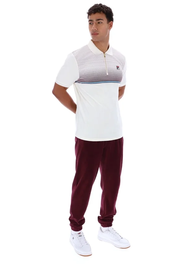 Polo in velluto con zip Gardenia Paco