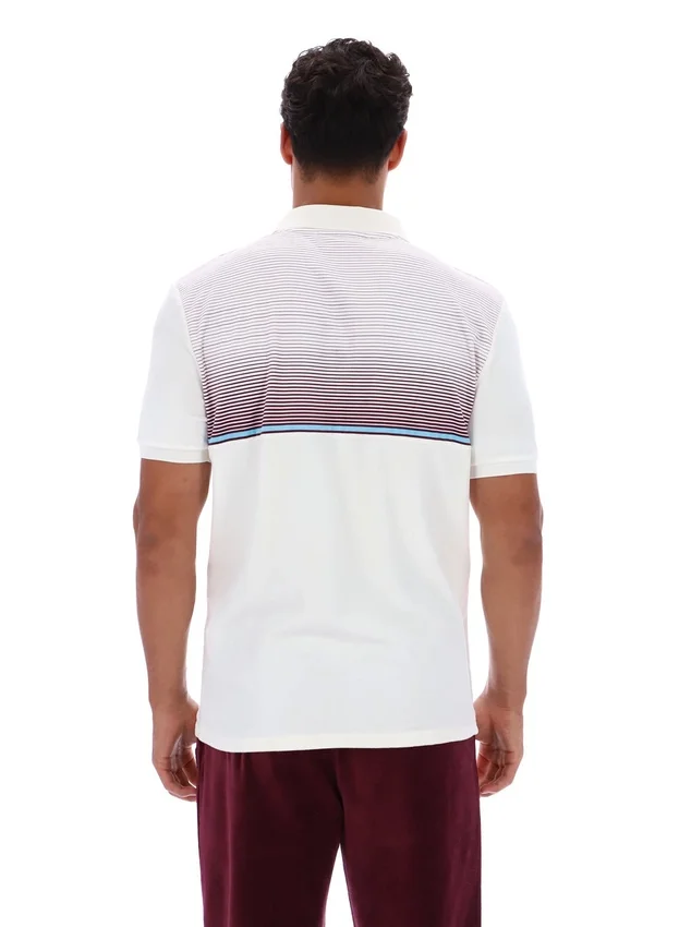 Polo in velluto con zip Gardenia Paco