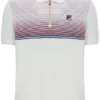 Polo in velluto con zip Gardenia Paco