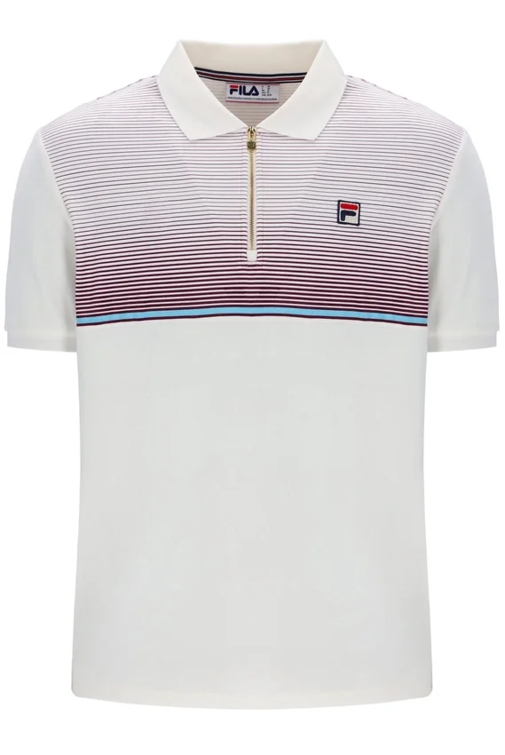 Polo in velluto con zip Gardenia Paco