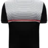 Polo in velluto Paco nera con zip