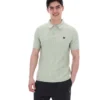 Polo lavorata a maglia Barns color schiuma di mare