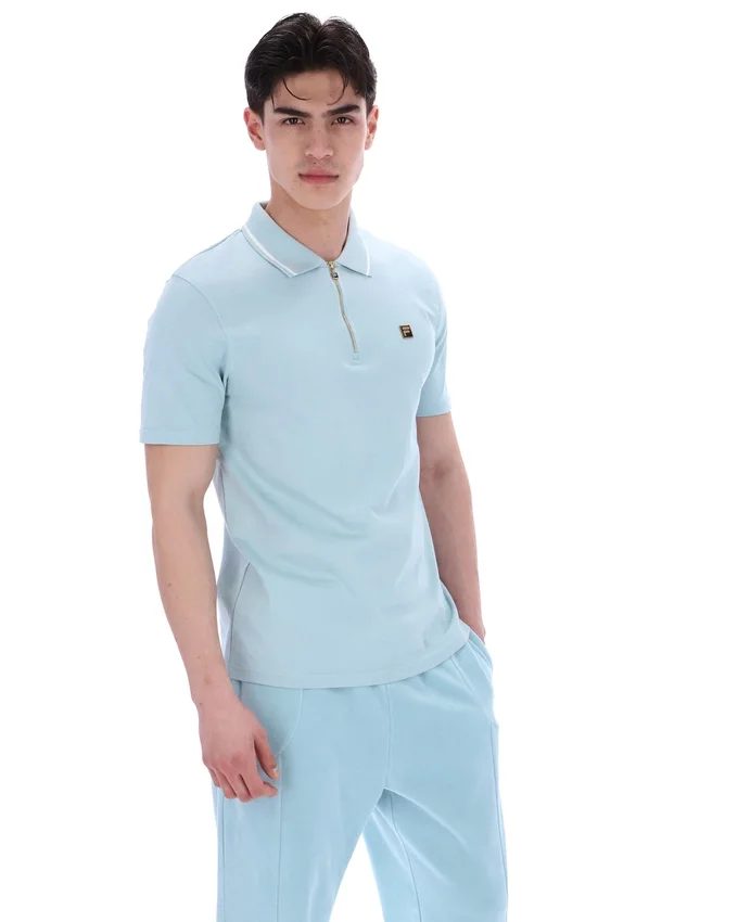Polo Lemar Premium Essential blu sterling