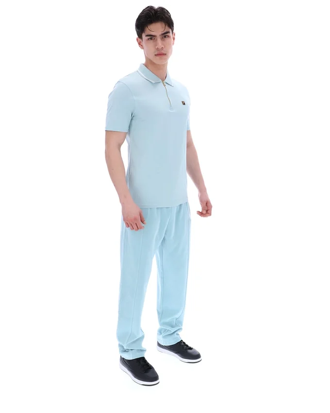 Polo Lemar Premium Essential blu sterling