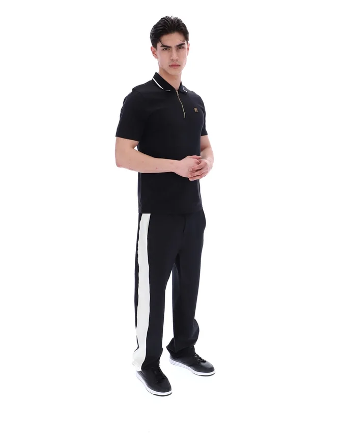 Polo Lemar Premium Essential nera