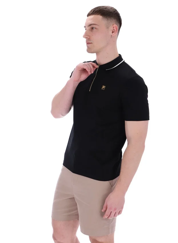Polo Lemar Premium Essential nera