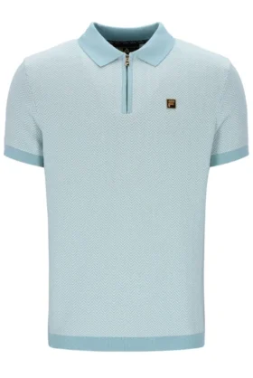 Polo Marty Zip blu sterling