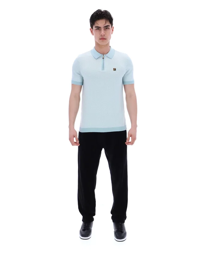 Polo Marty Zip blu sterling