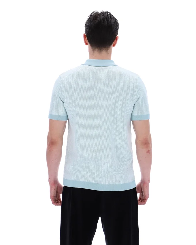 Polo Marty Zip blu sterling